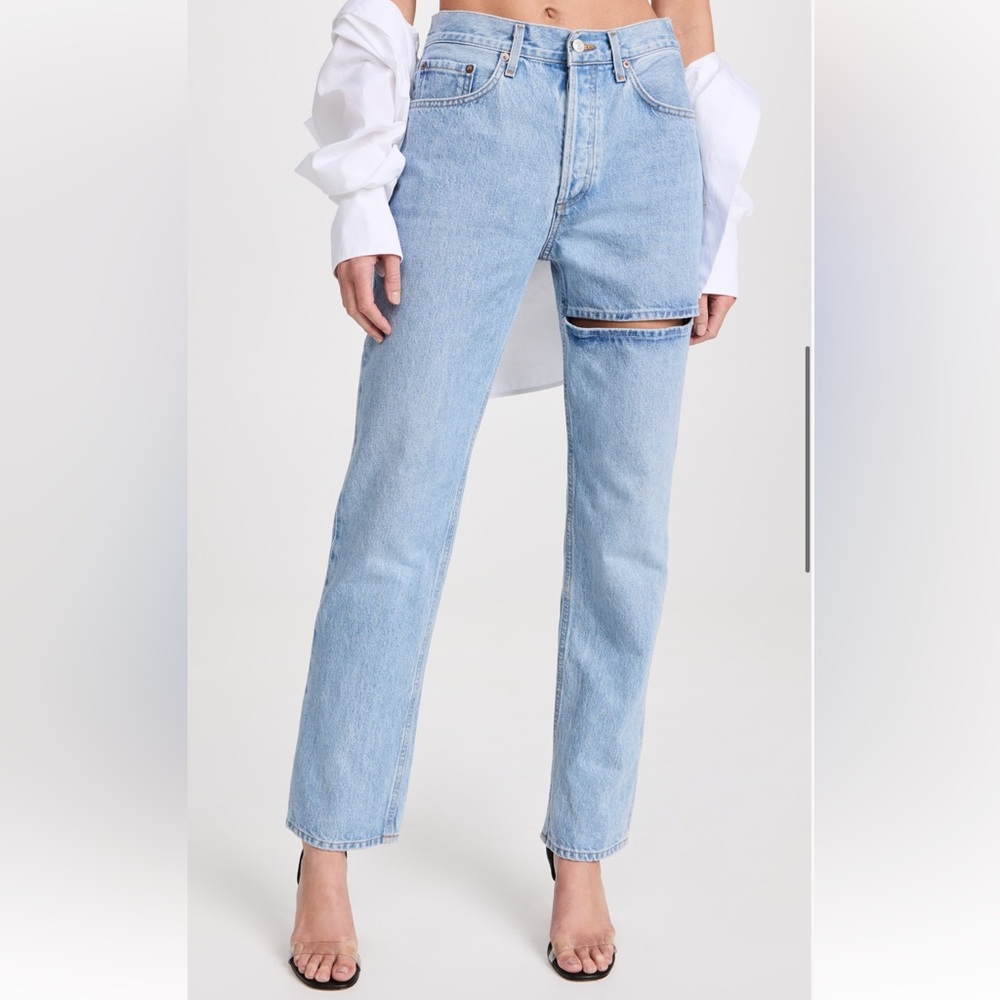 agolde Lana Slice Jean